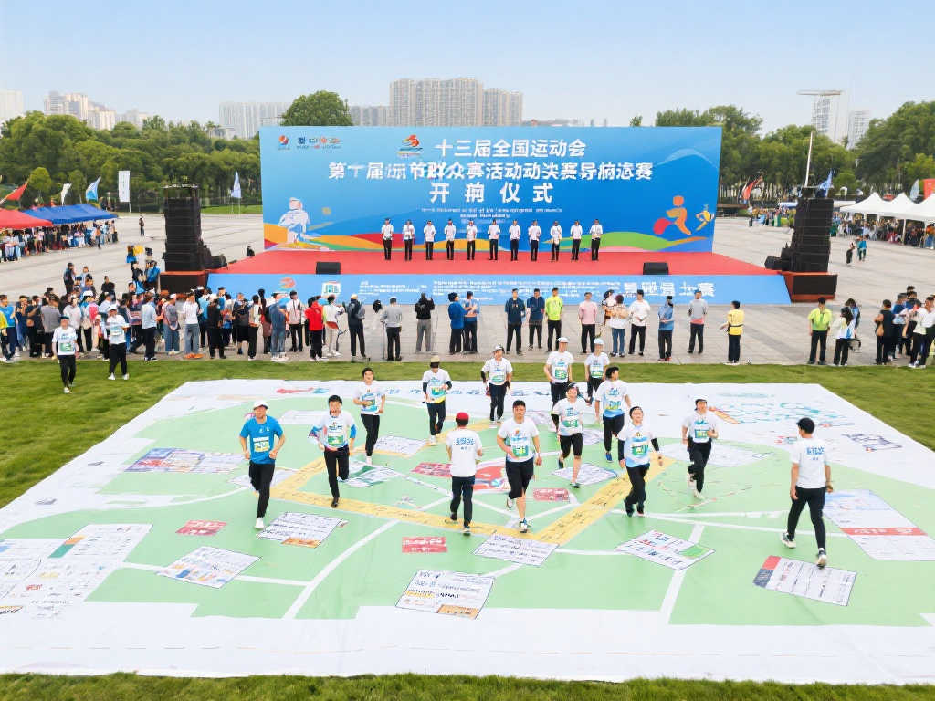 第十五届全运会首场群众赛事定向项目决赛今日上午启动 第十五届全运会首场群众赛事定向项目决赛今日上午启动